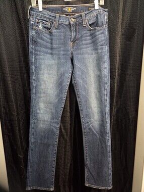 Lucky Brand Women’s Dark Blue Slim Jeans  Sweet & Straight 6/28